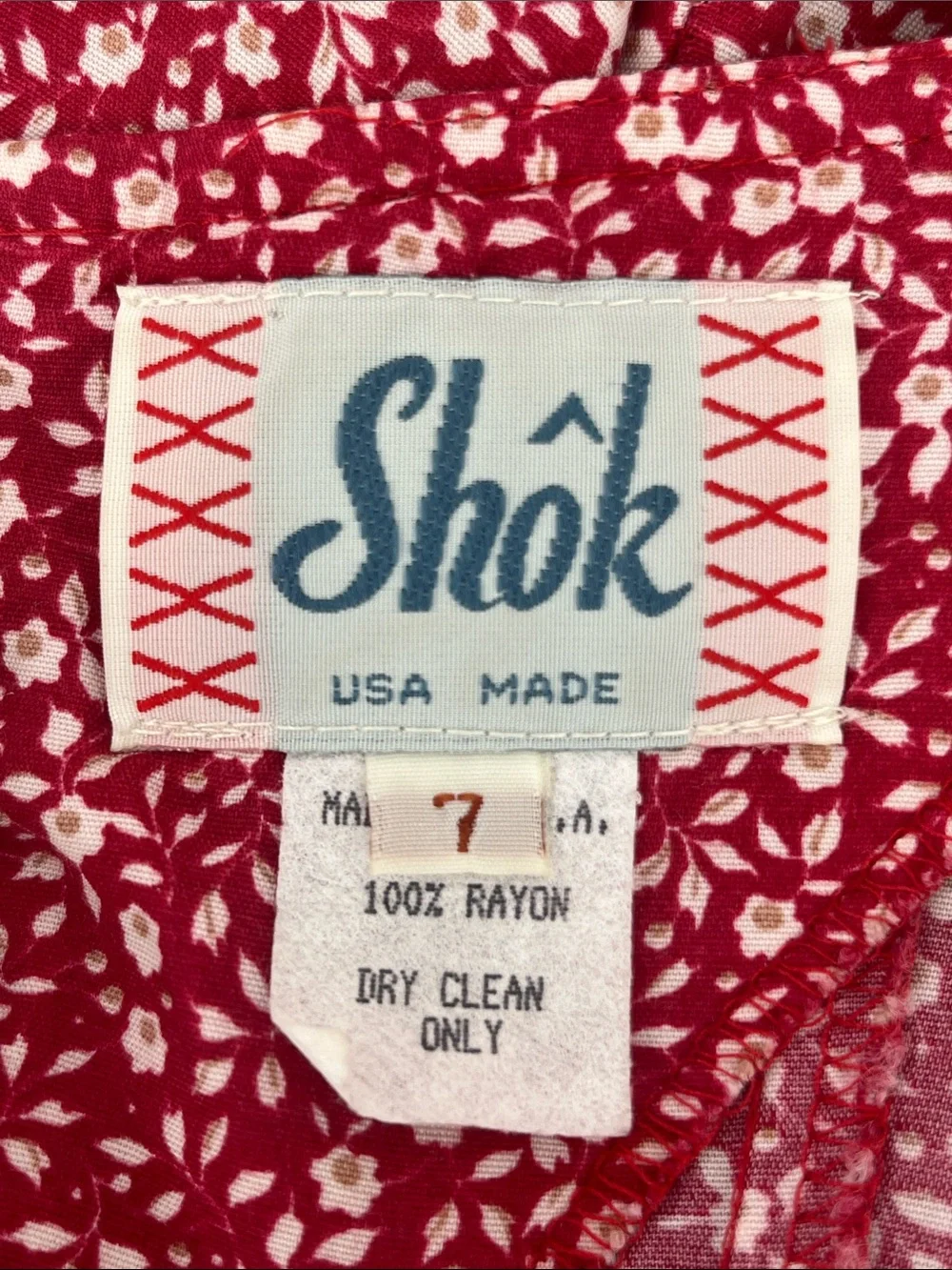 ✨VTG 90s✨Shok Ditzy Floral Dress, Size S